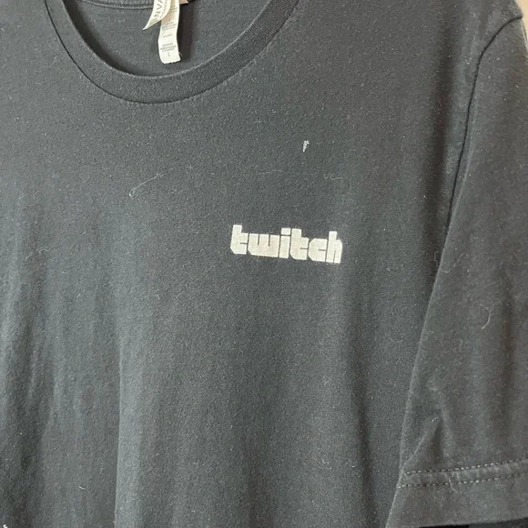 VINTAGE TWITCH SZ L Short Sleeve T-Shirt. Unisex Top. Adult. Vintage Distressed - Picture 2 of 4